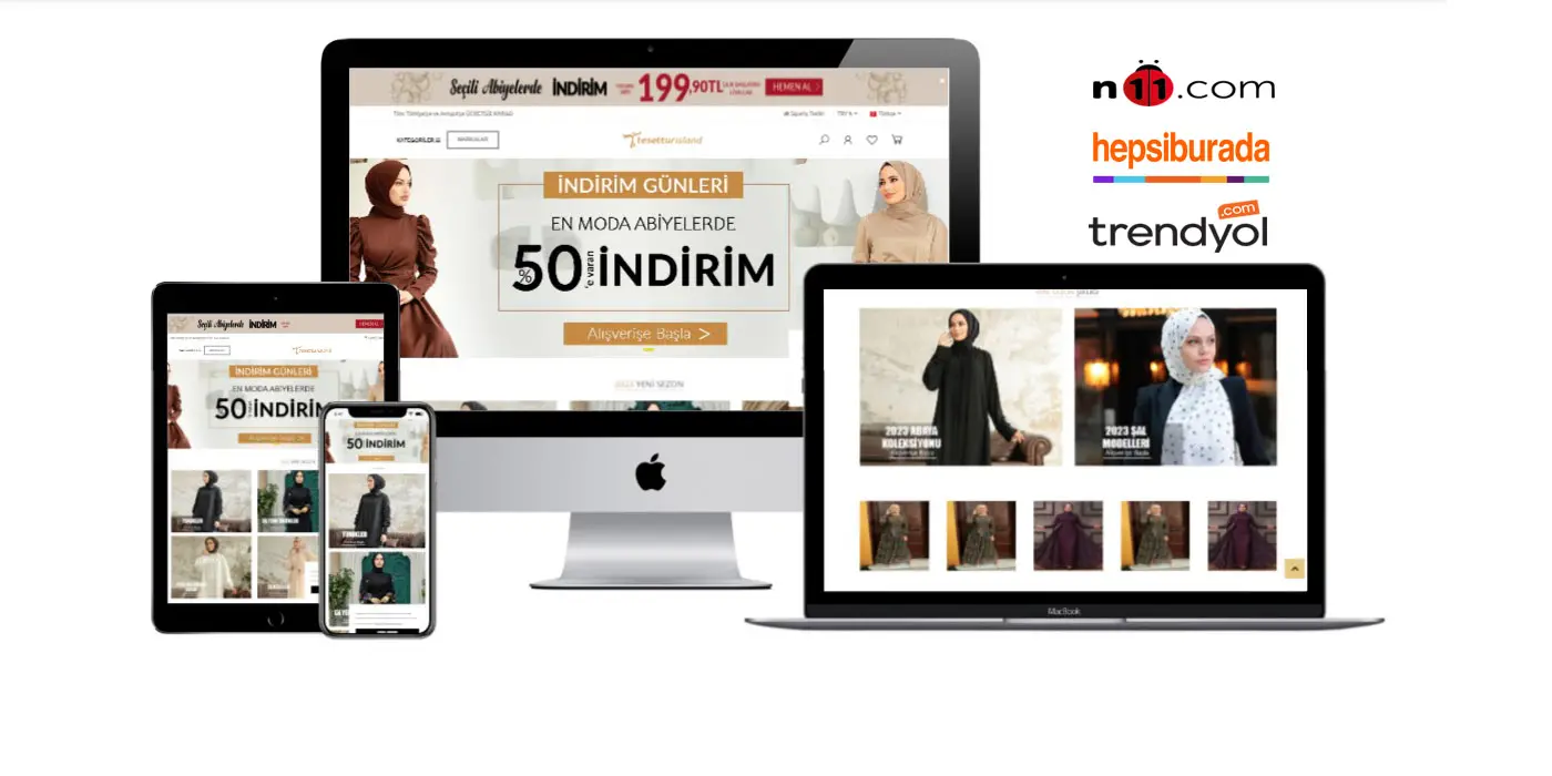E-ticaret Tesettür Teması